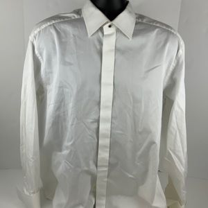 Eton Men’s White Authentic Dress Shirt 17/43 EUC